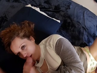 A massive facial blast for a horny MILF - Total Fucking Awesomeness