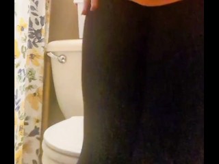Didn't Quite Make It... Super Desperate Pee after 4 hour drive, leaked in my leggings