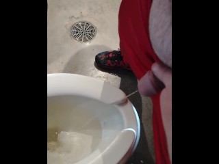 Taking a nice piss in Starbucks for you