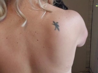 Stripping to My underwear and having a play