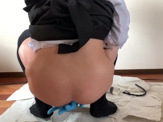 女装男子|crossdresser|Femboy Ladyboy|日本人ディルドオナニー