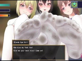 Femdom University Zero E0 - I forgot to clean the laundry, they put their dirty socks in my mouth
