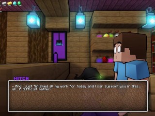 Minecraft Horny Craft - Part 38 The Witch Sucking Me Off! By LoveSkySanHentai