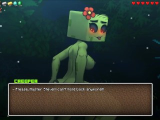 Minecraft Horny Craft Part 39 Anal With  Plus Pink Panties By LoveSkySanHentai