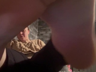 SEXY feet play and toe SUCKING