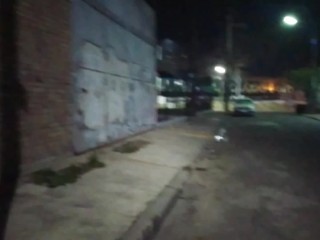 public sex in the city naked girl flashing wet pussy to voyeur passengers of the train and trucks