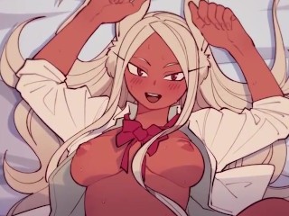 Hentai_Boku_no_Hero_Academia_bunny_girl_loves_hopping_on_a_cock