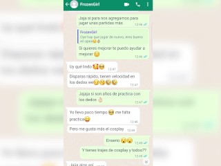 Chica Gamer culona me envia su pack hot y terminamos follando