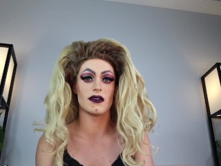 Cum Covered Sissy is Exposed ft Trans Femdom