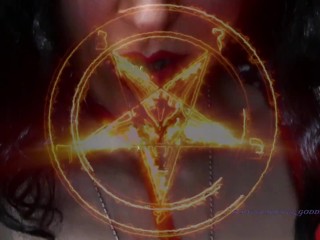 Satanic baptism - femdom mesmerize erotic magic satanic religious fetish female domination goddess