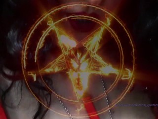 Satanic baptism - femdom mesmerize erotic magic satanic religious fetish female domination goddess