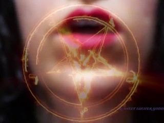 Satanic baptism - femdom mesmerize erotic magic satanic religious fetish female domination goddess