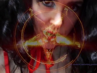 Satanic baptism - femdom mesmerize erotic magic satanic religious fetish female domination goddess