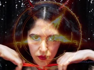 Satanic baptism - femdom mesmerize erotic magic satanic religious fetish female domination goddess