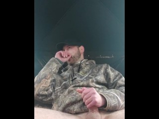 Big Dick Hung Daddy fucks you hard in the woods and feeds you a huge cumshot