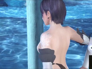 Dead or Alive Xtreme Venus Vacation Nagisa Starry Night Goldfish Nude Mod Fanservice Appreciation