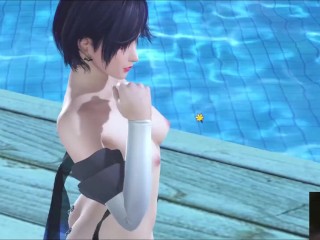 Dead or Alive Xtreme Venus Vacation Nagisa Starry Night Goldfish Nude Mod Fanservice Appreciation