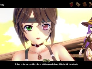 Commander Mancer fucks her new recruit in Corrupted Kingdom / Part 20 / VTuber