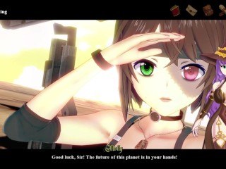 Commander Mancer fucks her new recruit in Corrupted Kingdom / Part 20 / VTuber