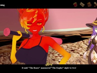 Commander Mancer fucks her new recruit in Corrupted Kingdom / Part 20 / VTuber