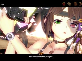 Commander Mancer fucks her new recruit in Corrupted Kingdom / Part 20 / VTuber