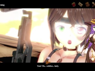 Commander Mancer fucks her new recruit in Corrupted Kingdom / Part 20 / VTuber