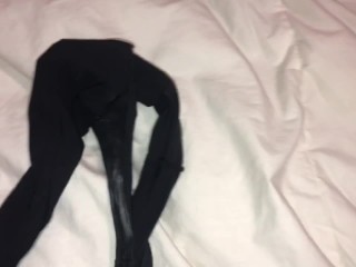 Wife Caught Me Jerking Off To Her Dirty Panties So She Helped Me Cum In The Ones She Was Wearing Now
