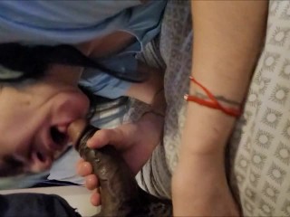 Horny Grandma Sucks BBC Cock Like a Pro and Gets Her Pussy Drilled Like a Hoe