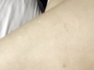 Pregnant wife massage - What did she say? Oops. Cum too soon!