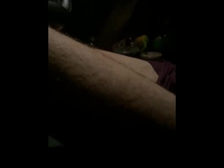 Sitting in my car desperate pissing in a bottle naughty moaning huge dick big relief moaning