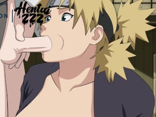 NARUTO TEMARI HENTAI SUCKS NEJI'S COCK