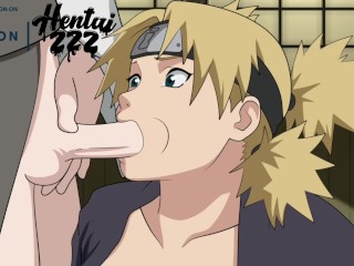 NARUTO TEMARI HENTAI SUCKS NEJI'S COCK