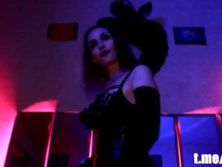 Femdom Mistress Eva Latex Fetish Dominatrix Leather Big Ass Milf Stockings BDSM Solo Hot Kink German