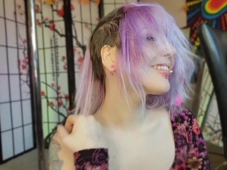 Tricky Nymph Shaves Her Head ~ SFW Teaser~ extended