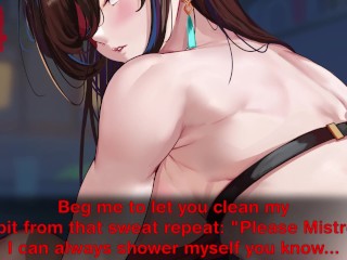 Beidou's Sweat Slave Training Hentai Joi (Femdom Cbt Nippleplay Breathplay)