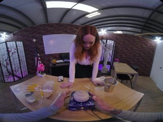 VRHUSH Busty teacher Summer Hart wants you inside her