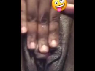 Black fat pussy play