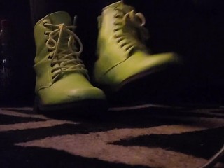 I let you smell my feet after my boots come off