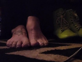 I let you smell my feet after my boots come off