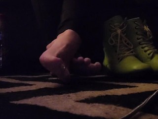 I let you smell my feet after my boots come off
