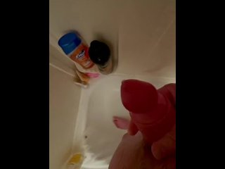 Jerking off in the Shower until I Cum in SLO MO