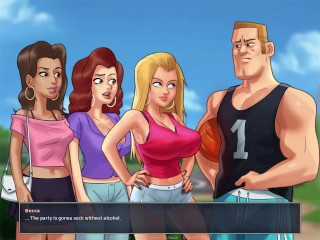 Summertime saga #22 - My sports teacher strips for me - Gameplay