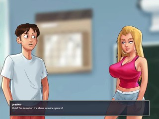 Summertime saga #22 - My sports teacher strips for me - Gameplay