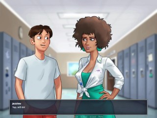 Summertime saga #22 - My sports teacher strips for me - Gameplay