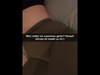 Guy fucks me after Gym and cheats on girlfriend Snapchat Cuckold German