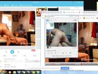 That girl next door keeps coming back!! Behind the scenes pov of banging her on chaturbate