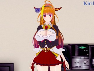 Kiryu Coco and I have intense sex in the bedroom. - Hololive VTuber Hentai