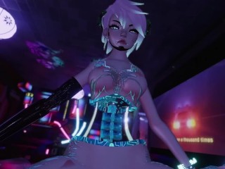 Cyber Slut massages your PP before fucking your brains out | Patreon Fansly exclusive teaser| VRChat