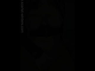 Big Ass MILF Shows Off Her Curvy Hot Body Then Gets Off