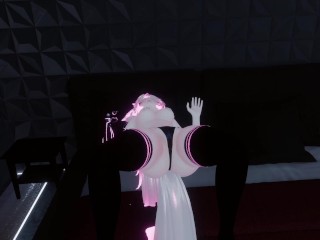 VRChat Girl Cute Moans until she cums with vibrator